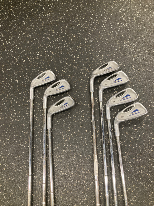 Vist Large View of Product Image Which is Used Dunlop POWERLIFT Mens Iron Set LH 4I-PW