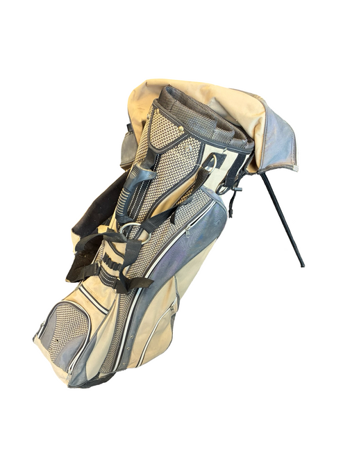 Vist Large View of Product Image Which is Used 6 WAY STAND BAG Mens Stand Bag Beige
