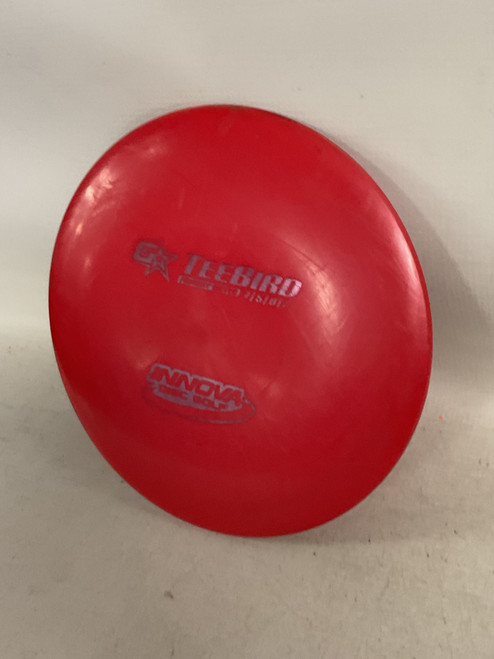 Vist Large View of Product Image Which is Used Innova GSTAR TEEBIRD Disc Golf Driver Red