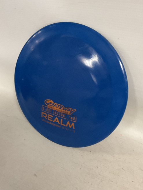 Vist Large View of Product Image Which is Used Gateway X-OUT F2 REALM Disc Golf Driver Royal Blue