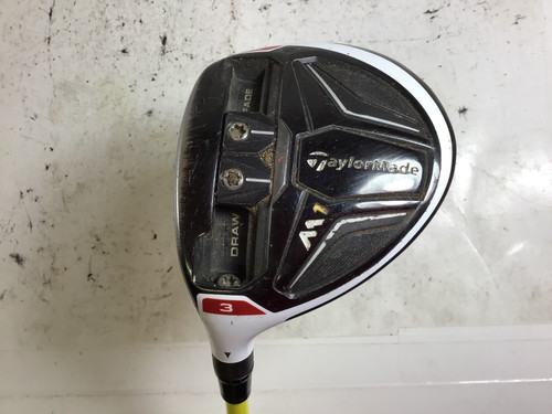 Vist Large View of Product Image Which is Used Taylormade M1 DRAW FADE Mens Fairway Wood RH 3 Wood