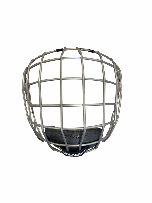 Vist Large View of Product Image Which is  Bauer Hockey Wire Mask Grey SM