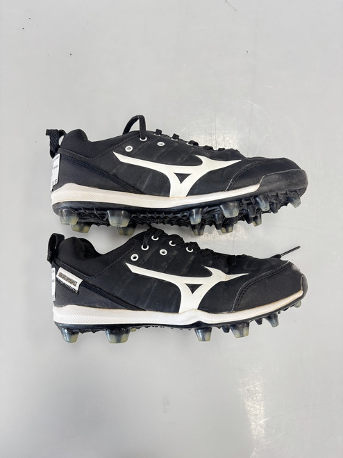 Vist Large View of Product Image Which is Used Mizuno BB/SB Cleats Black Senior 6