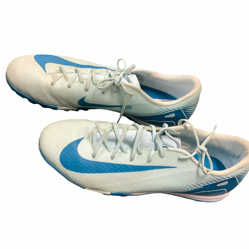 Vist Large View of Product Image Which is Used Nike MERCURIAL Soccer Turf Shoes Carolina Blue Senior 11