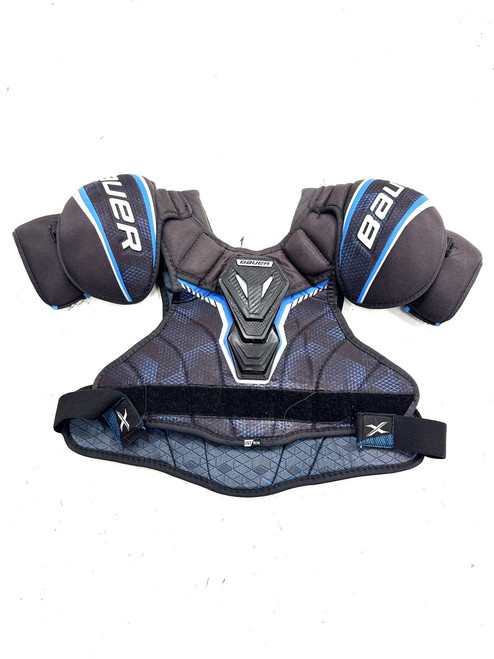 Vist Large View of Product Image Which is Used Bauer X PAD Intermediate Shoulder Pads MD