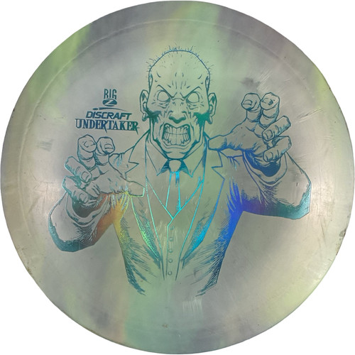 Vist Large View of Product Image Which is Used Discraft BIG Z UNDERTAKER Disc Golf Driver White 174g