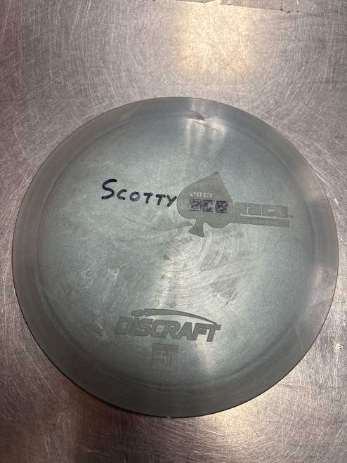Vist Large View of Product Image Which is Used Discraft 2013 ACE RACE DRIVER Disc Golf Driver Grey