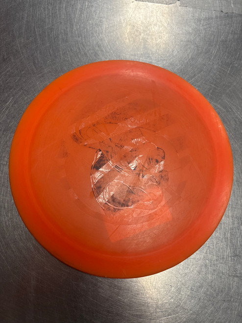 Vist Large View of Product Image Which is Used 2018 THROWDOWN DRIVER Disc Golf Driver Orange