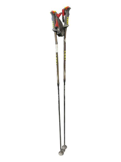 Vist Large View of Product Image Which is Used LEKI VIPER Mens DH Ski Pole Black 130 cm / 52 in