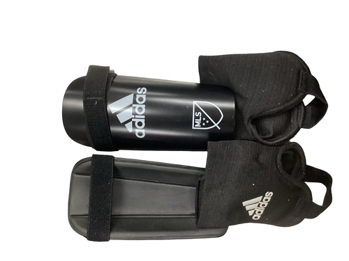 Vist Large View of Product Image Which is Used Adidas Soccer Shin Guards Youth Black Youth