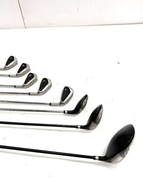 Vist Large View of Product Image Which is Used Top Flite TI MATRIX Mens Package Set RH Black 8 Piece