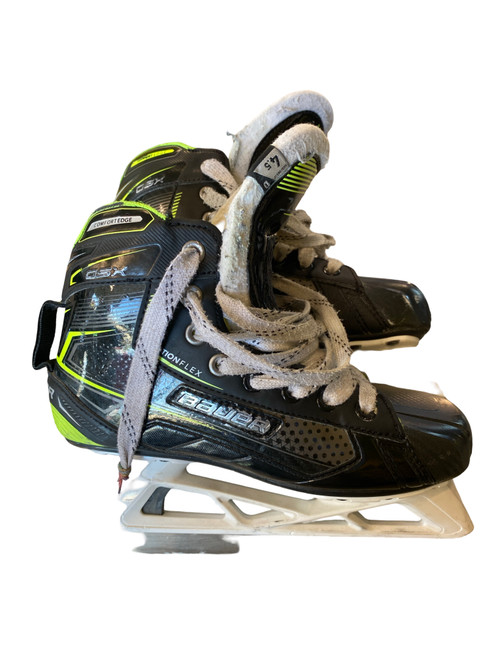 Vist Large View of Product Image Which is Used Bauer GSX Intermediate Goalie Skate Intermediate 4.5