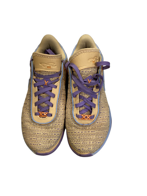 Vist Large View of Product Image Which is Used Nike LEBRON PINK DIAMOND COLLECTION Basketball Shoes M Tan Senior 6