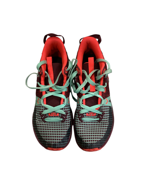 Vist Large View of Product Image Which is Used Nike LEBRON Basketball Shoes M Cardinal Senior 5.5