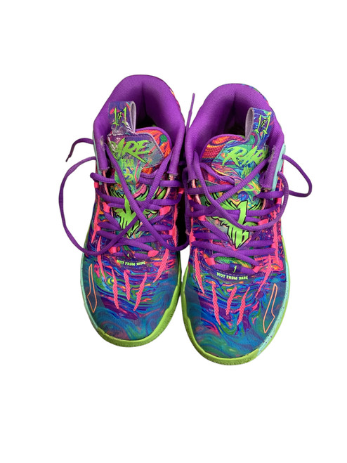 Vist Large View of Product Image Which is Used Puma LAMELO BALL Basketball Shoes M Purple Senior 6