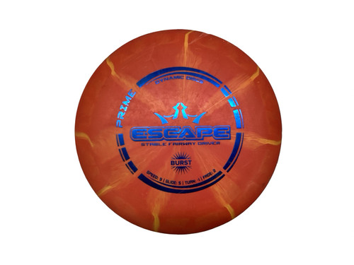 Vist Large View of Product Image Which is Used Dynamic Discs ESCAPE BURST Disc Golf Driver Orange