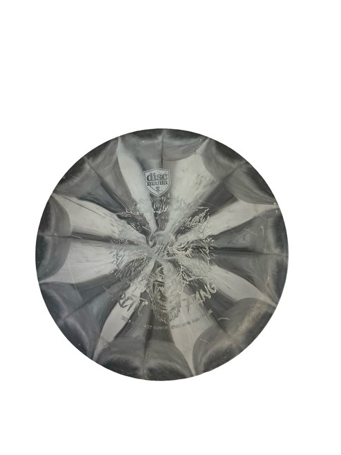 Vist Large View of Product Image Which is Used Discmania VAPOR HARD EXO LINK Disc Golf Driver Grey 176g