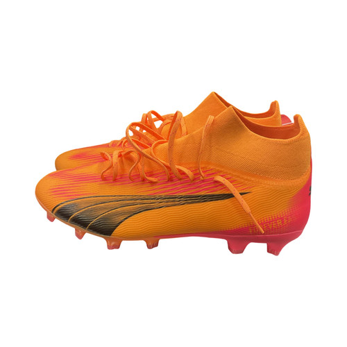 Vist Large View of Product Image Which is Used, Puma, Soccer Cleats, Orange, Senior, 11.5