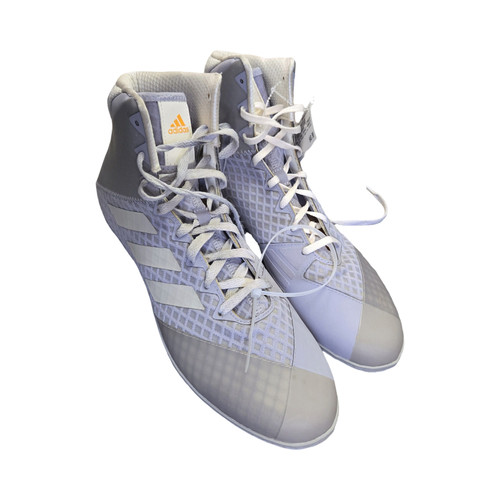 Vist Large View of Product Image Which is Used Adidas FLYING IMPACT WRESTING SHOES Wrestling Shoes Grey Senior 13