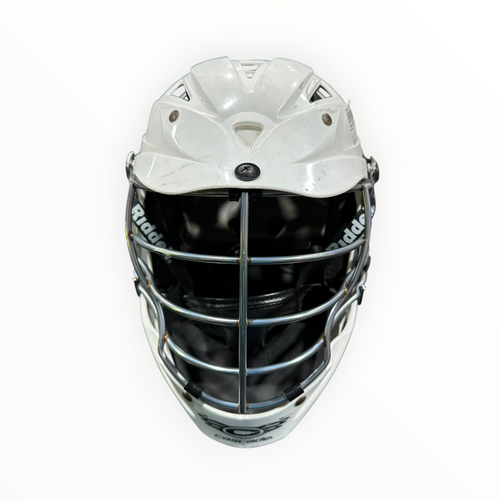 Vist Large View of Product Image Which is Used Cascade CPX-R Lacrosse Helmet White SM