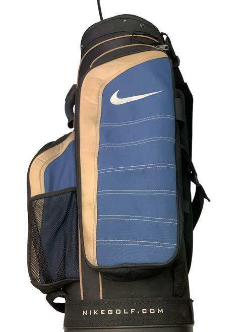 Vist Large View of Product Image Which is Used Nike 14 WAY STAND BAG Mens Stand Bag Navy Blue