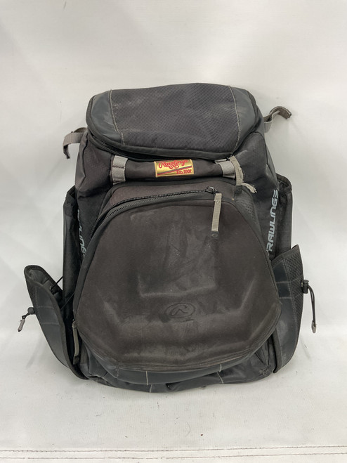 Vist Large View of Product Image Which is Used Rawlings RAWLINGS BACKPACK BB/SB Player Backpack Black