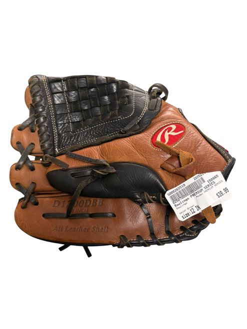 Vist Large View of Product Image Which is Used Rawlings RENEGADE BB/SB Glove RH Throw None 12 1/2"