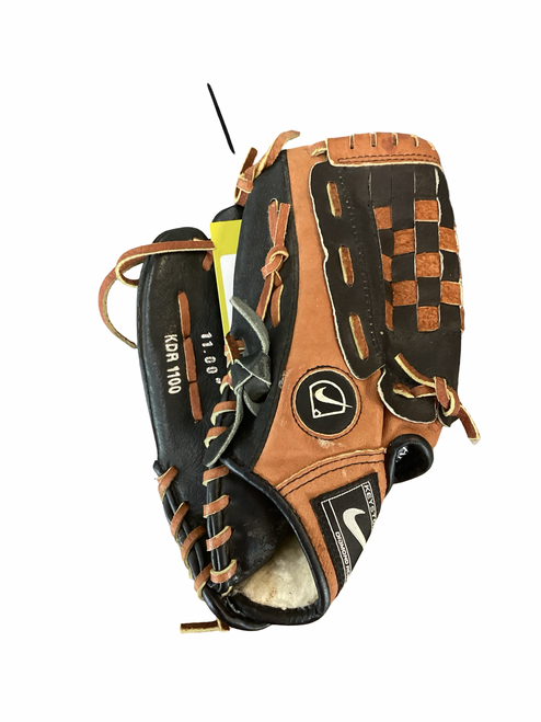 Vist Large View of Product Image Which is Used Nike KDR 1100 BB/SB Glove LH Throw Brown 11"