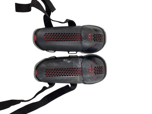Vist Large View of Product Image Which is Used Flyte FLY MX KNEES Adult Knee Guard Black LG
