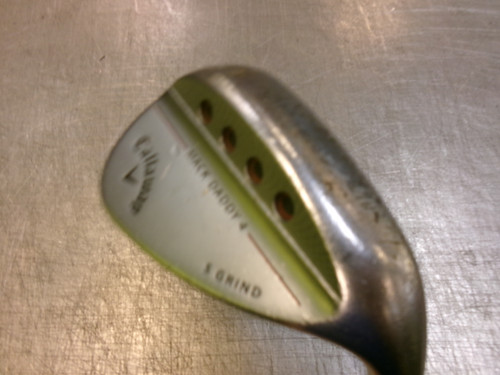 Vist Large View of Product Image Which is Used Callaway MACK DADDY 4 Golf Wedge Mens RH 56 Degree