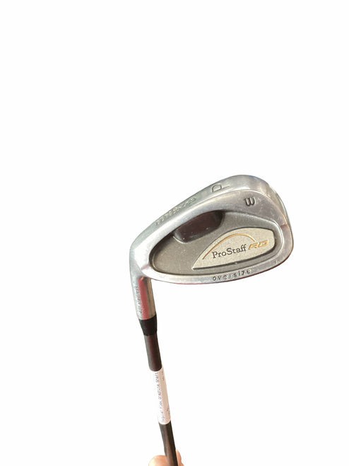 Vist Large View of Product Image Which is Used Wilson PRO STAFF AD OVERSIZE Golf Wedge Mens LH Pitching Wedge