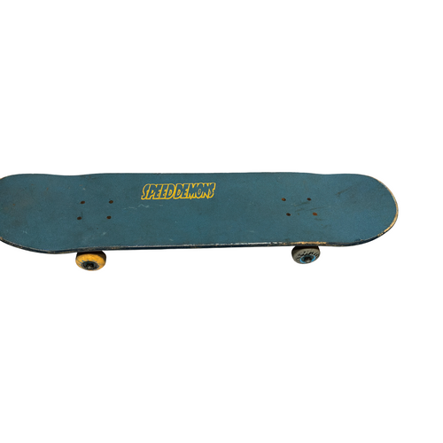 Vist Large View of Product Image Which is Used SPEED DEMON Complete Skateboard Royal Blue 7 3/4"