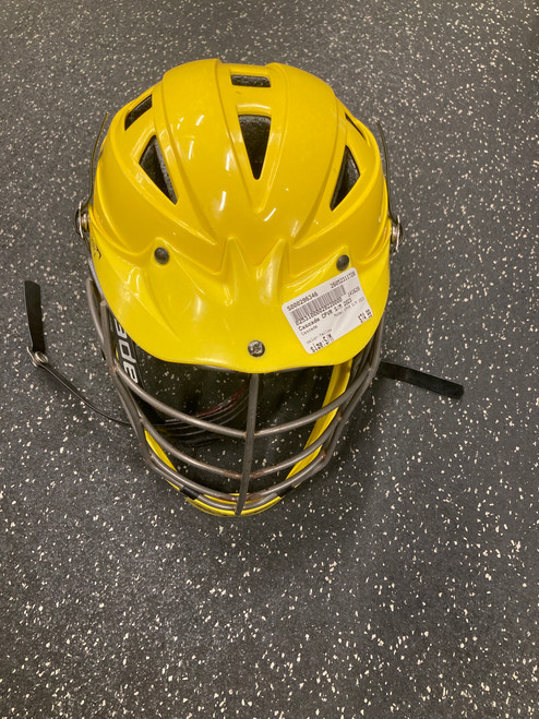 Vist Large View of Product Image Which is Used Cascade CPVR S/M 2023 Lacrosse Helmet Yellow S/M