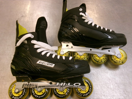 Vist Large View of Product Image Which is Used Bauer R5 Senior Rec Fitness Skates Black Senior 11