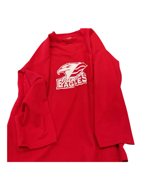 Vist Large View of Product Image Which is Used Champro Hockey Practice Jersey Red XL