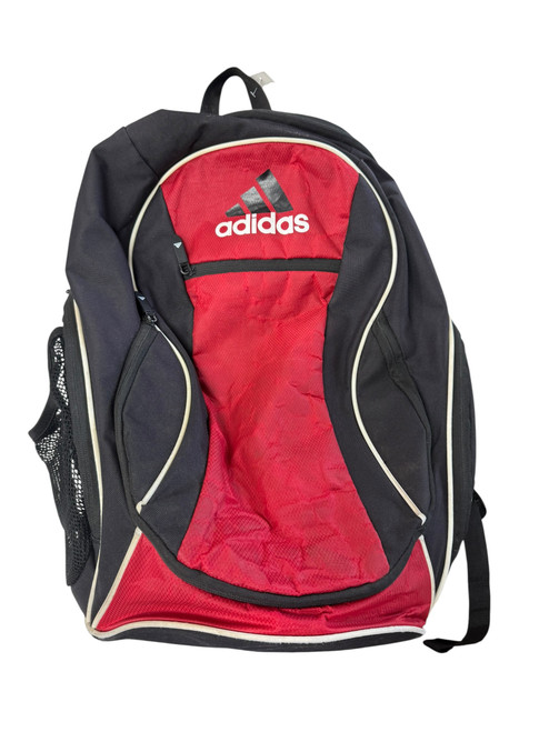 Vist Large View of Product Image Which is Used Adidas Soccer Player Duffel Bag Red