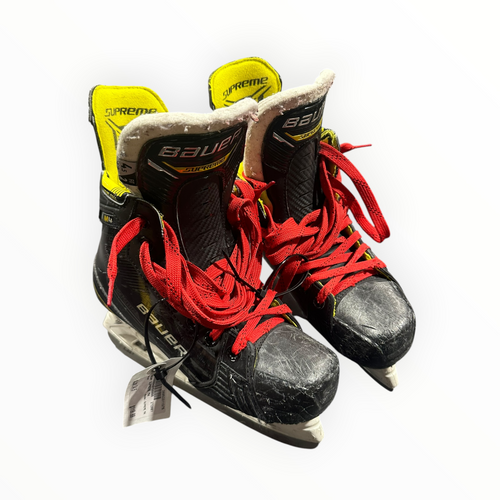 Vist Large View of Product Image Which is Used Bauer SUPREME M4 Intermediate Hockey Skate Intermediate 4.5