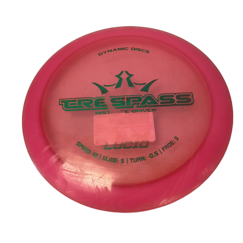 Vist Large View of Product Image Which is Used Dynamic Discs TRESPASS DRIVER Disc Golf Driver Orange