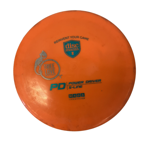 Vist Large View of Product Image Which is Used Discmania PD S-LINE DRIVER Disc Golf Driver Orange