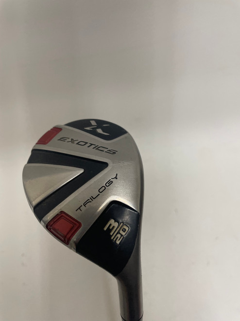 Vist Large View of Product Image Which is Used Tour Edge EXOTICS TRILOGY Mens Hybrid Club RH 3 Hybrid
