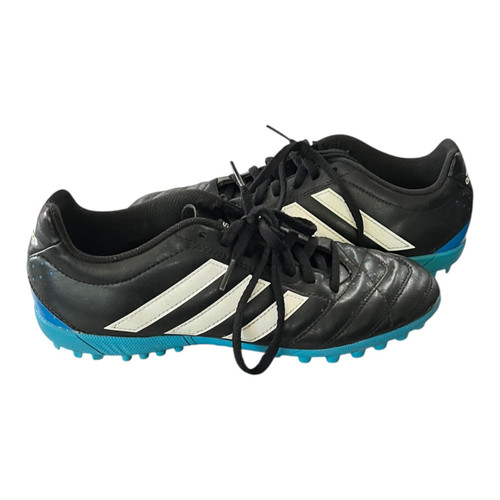Vist Large View of Product Image Which is Used Adidas Soccer Turf Shoes Black Senior 6.5