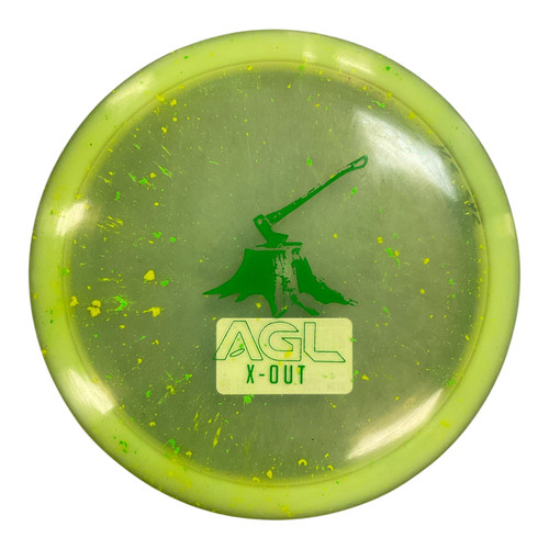 Vist Large View of Product Image Which is Used AGL DRIVER Disc Golf Driver Green 165g