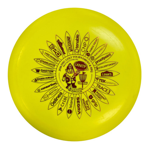 Vist Large View of Product Image Which is Used Innova DX VALKYRIE Disc Golf Driver Yellow 175g