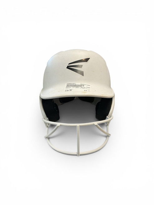 Vist Large View of Product Image Which is Used Easton SOFTBALL HELMET Batting Helmet w/Mask White SM