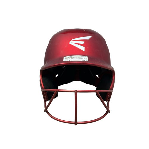 Vist Large View of Product Image Which is Used Easton GHOST METALLIC Batting Helmet w/Mask Red M/L