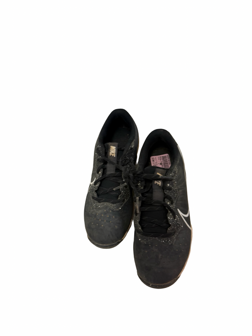 Vist Large View of Product Image Which is Used Nike Alpha Huarache 4 Keystone DJ6525-004 Baseball Cleats Black Junior 02.5