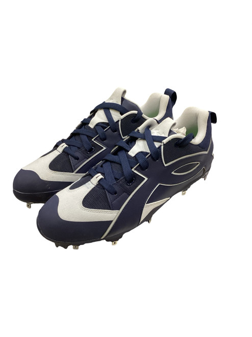 Vist Large View of Product Image Which is Used Under Armour HOVR BASEBALL CLEATS NAVY BLUE BB/SB Cleats Navy Blue Senior 10.5