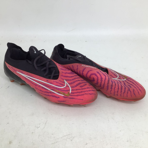 Vist Large View of Product Image Which is Used Nike PHANTOM GX SR 12.5 SOCCER CLEATS Soccer Cleats Pink Senior 12.5