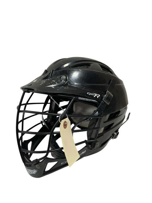 Vist Large View of Product Image Which is Used Cascade CPVR Lacrosse Helmet Black S/M