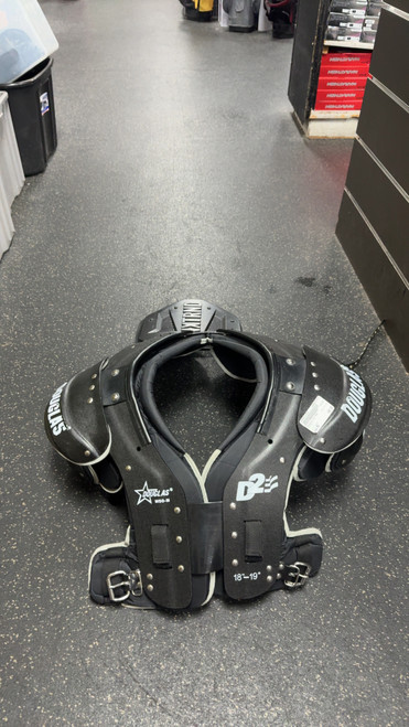 Vist Large View of Product Image Which is Used Douglas D2 M50 FB Shoulder Pads Black MD